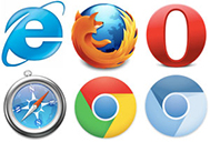 Compatibilidad con los principales navegadores web