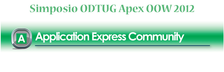 Simposio Oracle Application Express de ODTUG en OpenWorld 2012