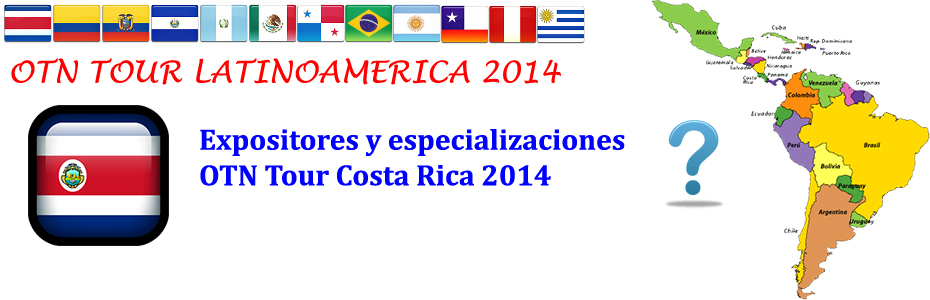 Expositores OTN Costa Rica 2014 – Oficial
