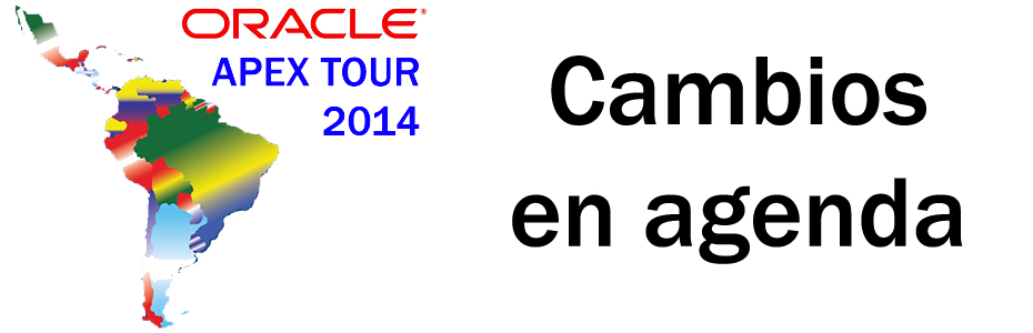 Cambios en agenda del Apex Tour Latinoamérica 2014